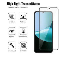 JP 5D Combo pack, Sada 2 5D tvrzených skel a 2 sklíček na fotoaparát, Xiaomi Redmi 15C