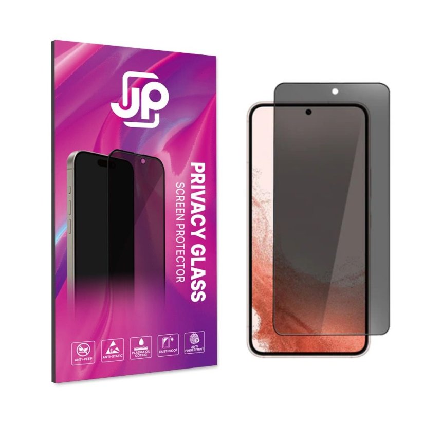 JP Privacy Tvrzené sklo, Samsung Galaxy S22, černé