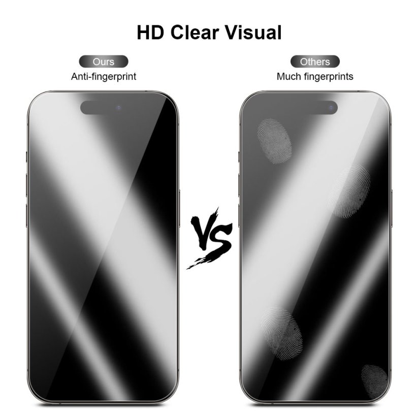 JP Long Pack Tvrzených skel, 3 skla na telefon s aplikátorem, iPhone 16 Pro