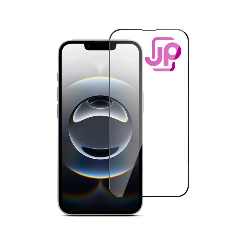 JP 5D Tvrzené sklo, iPhone 16e / 17e, černé