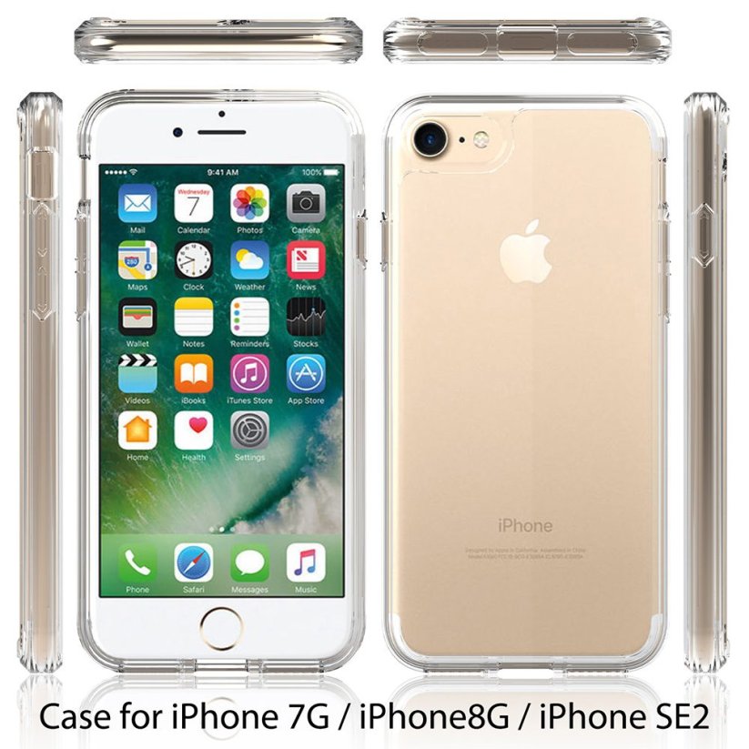 JP Průhledný obal, iPhone SE 2022