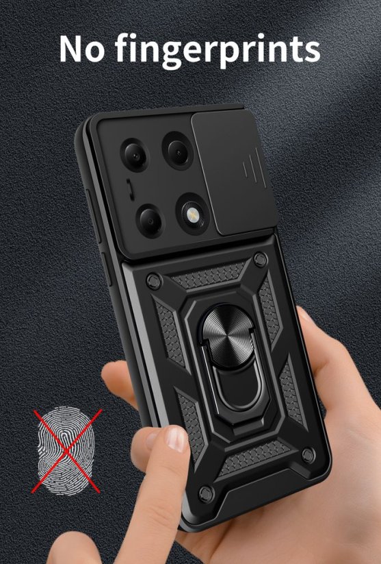 JP CamShield, Xiaomi Redmi Note 13 Pro 4G / Poco M6 Pro 4G, černý