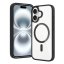 JP MagFit Clear MagSafe obal s N52 magnetem, iPhone 16, černý