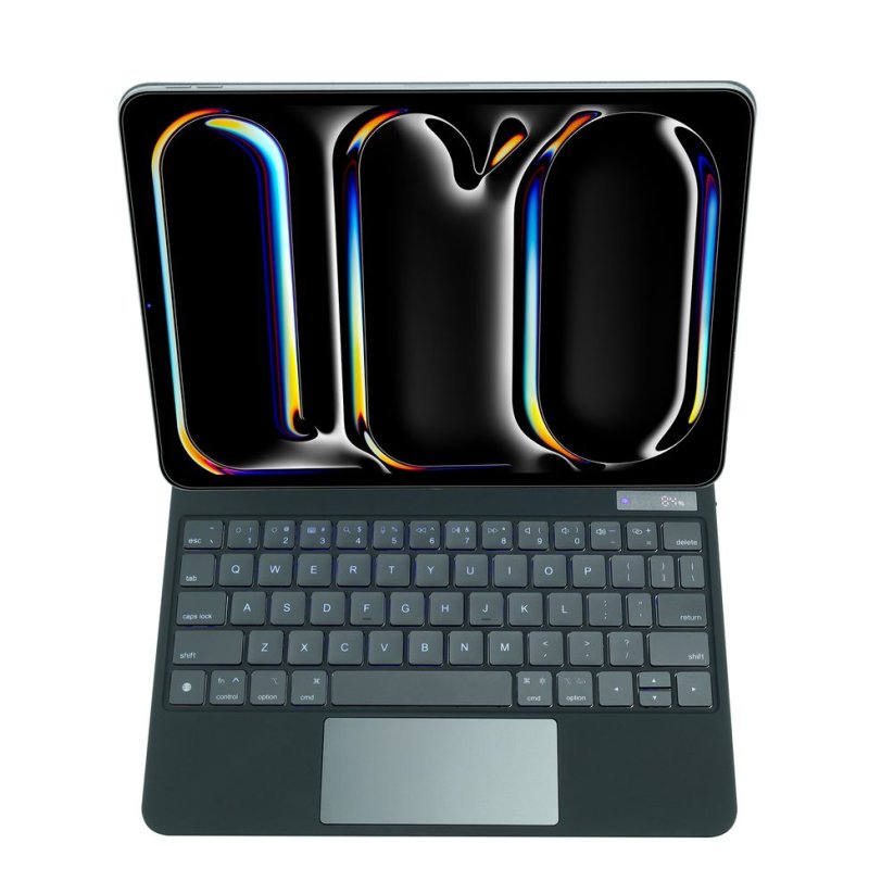 JP Magnetic Keyboard MK01 pouzdro na tablet s displejem, iPad Pro 11 2024 / 2025, černé