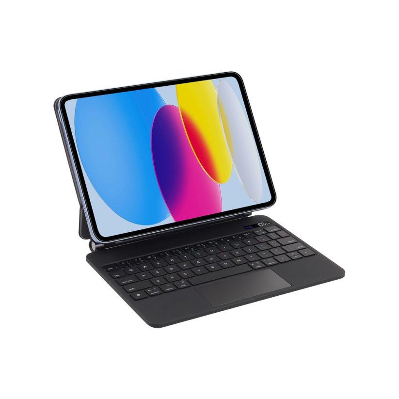 JP Magnetic Keyboard MK01 Tablet Case with Display, iPad 10.9 2022 (iPad 10), Black