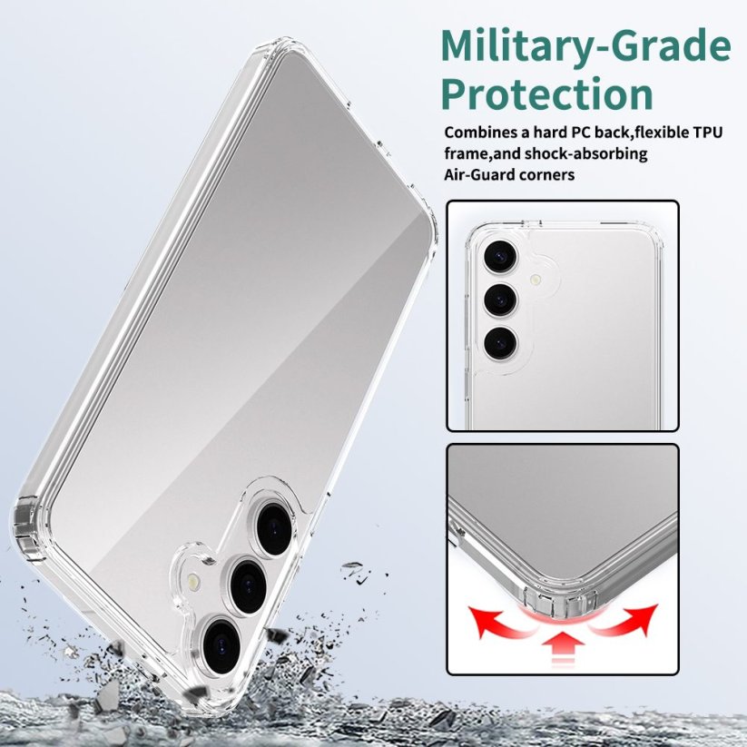 JP Průhledný obal, Samsung Galaxy S25 Plus