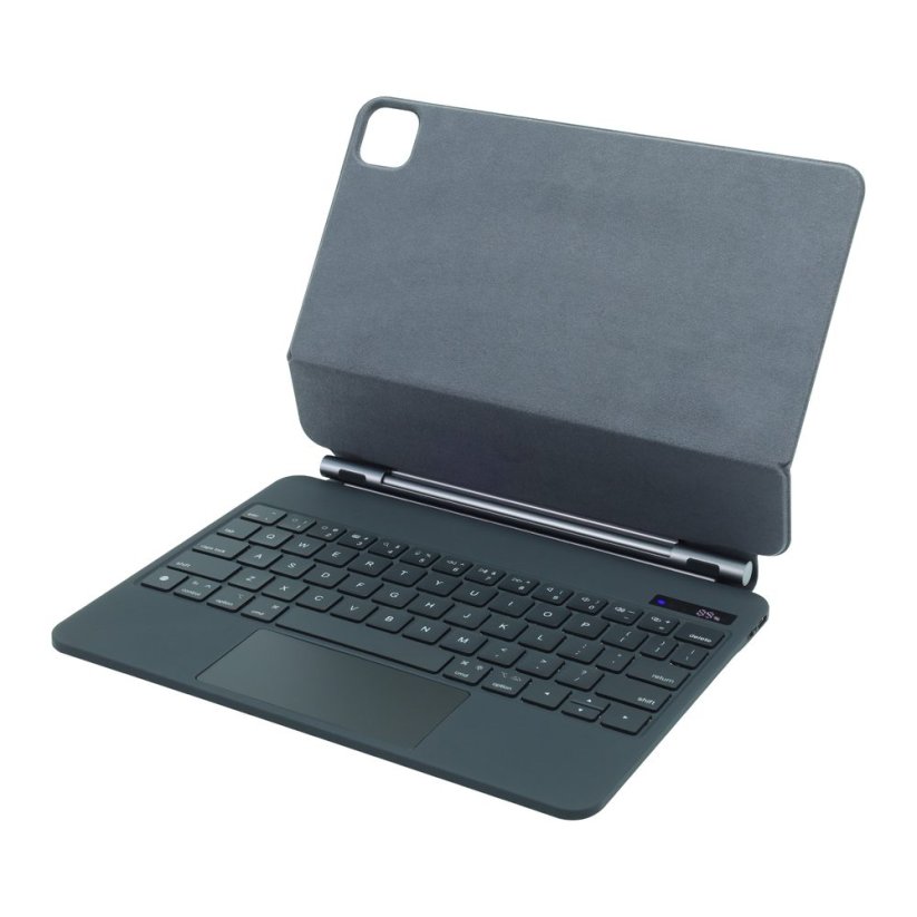 JP Magnetic Keyboard MK01 Tablet Case with Display, iPad Pro 11 2018 / 2020 / 2021 / 2022, iPad Air 4 10.9 2020 / Air 5 10.9 2022 / Air 11 2024, Black