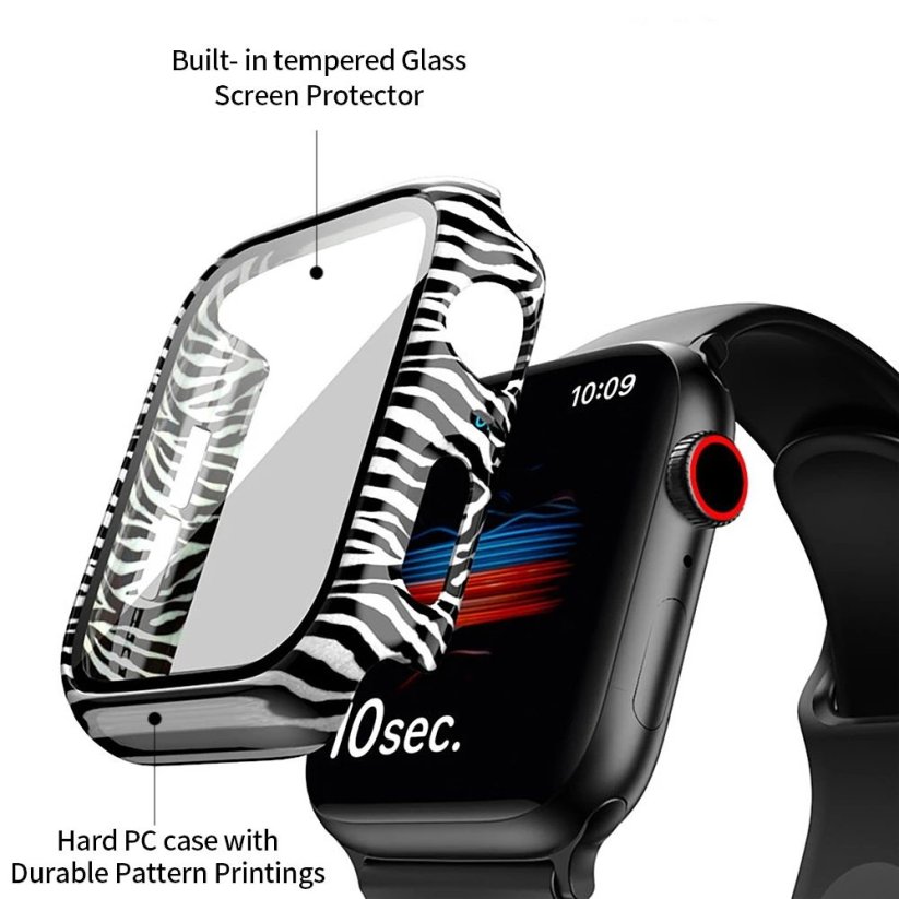 JP Watch case Motive, Apple Watch 7 / 8 / 9, 45 mm, sunflower