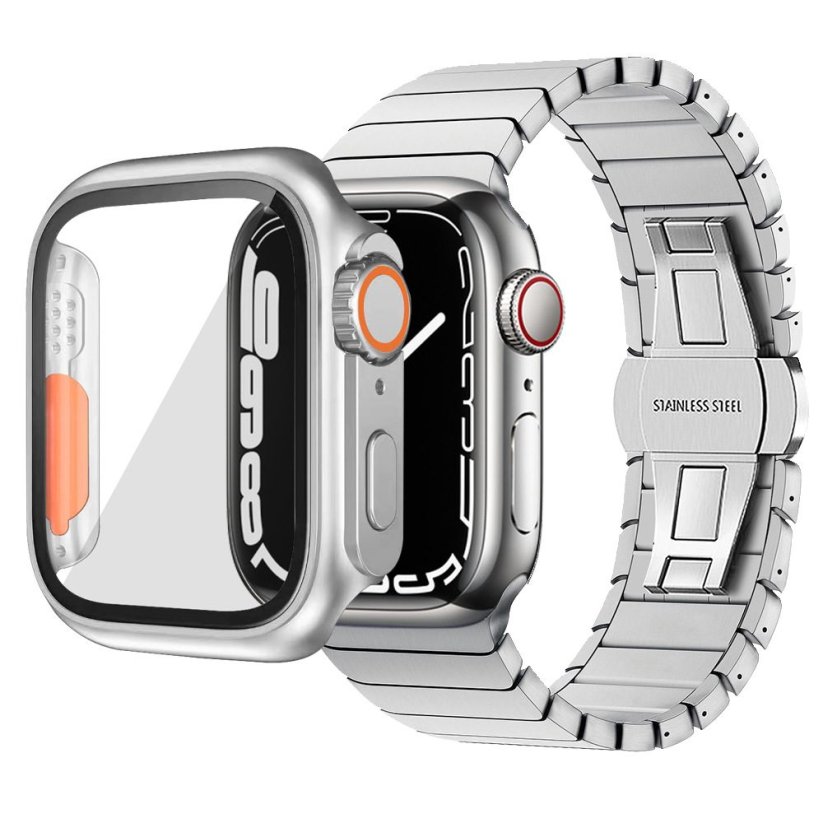 JP Watch case Upgrade, Apple Watch 7 / 8 / 9, 41 mm, titanium gold