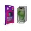 JP Titan Privacy extra odolné tvrzené sklo, iPhone 15 Pro Max, černé