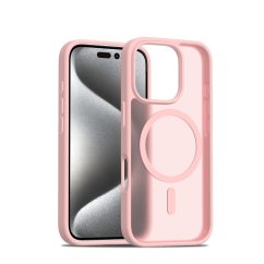 JP MagFit Colour MagSafe case with N52 magnet, iPhone 16, Light Pink
