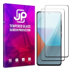 JP 2x 3D Tempered Glass, Xiaomi Redmi Note 13 Pro 5G, black