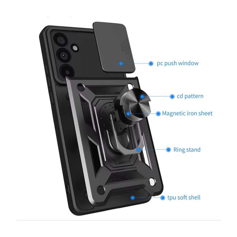 JP CamShield, Samsung Galaxy A17, černý