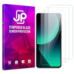 JP Long Pack Tempered Glass, 3 screen protectors, Xiaomi 13T