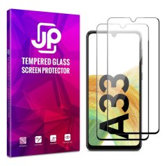 JP 2x 3D Tempered Glass, Samsung Galaxy A33, black