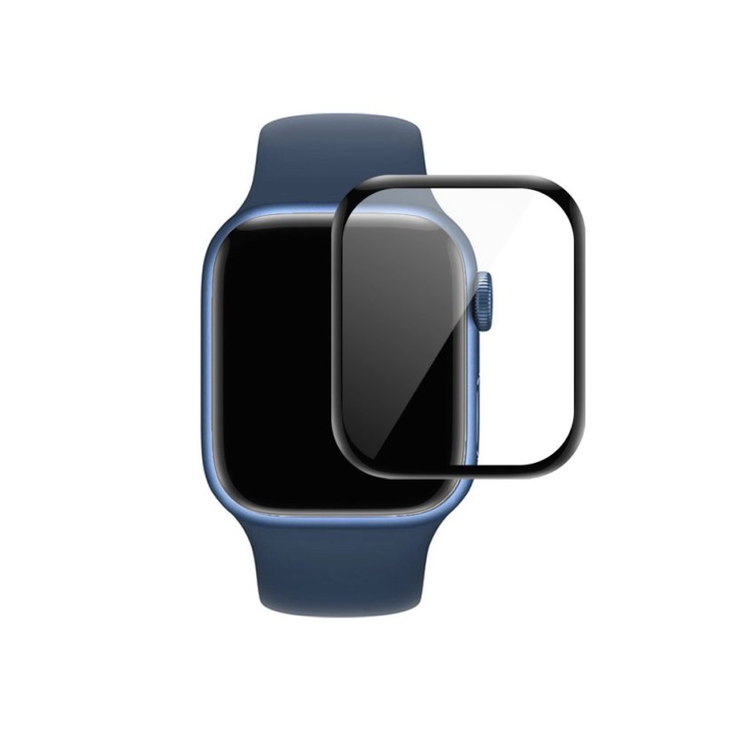 JP Watch Glass Hybrid, Apple Watch 7 / 8 / 9 (41 mm), Black