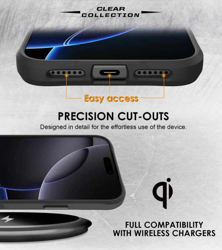 JP MagFit MagSafe obal s 3M SGS certifikátem, iPhone 17 Pro, černý