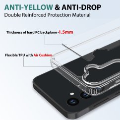 JP Transparent case, Samsung Galaxy A55
