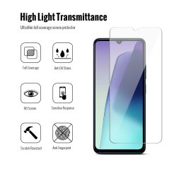 JP Combo pack, Sada 2 tvrzených skel a 2 sklíček na fotoaparát, Xiaomi Redmi 14C