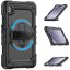 JP Solid360 tablet case, Samsung Tab A9 8.7, black