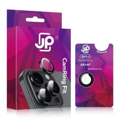 JP Camring Fit, sklíčko pro čočku fotoaparátu, iPhone 16e, černé