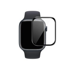 JP Watch Glass hybridní sklo, Apple Watch 7 / 8 / 9 (45 mm), černé
