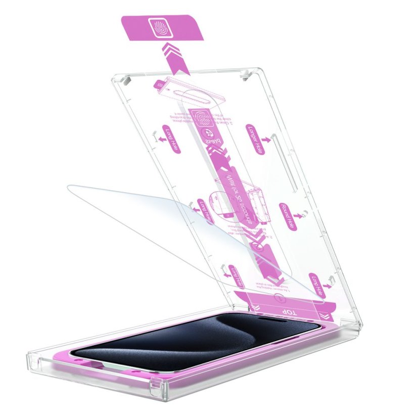 JP SimpleFlow Tvrzené sklo s jednoduchou aplikací, iPhone 12 Mini