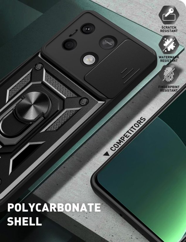 JP CamShield, Xiaomi Redmi Note 13 5G, black