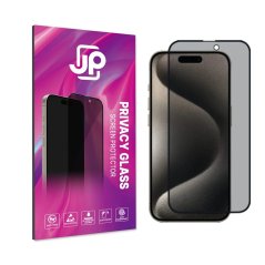 JP Privacy Tvrzené sklo, iPhone 17 Pro Max, černé