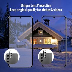 3D Tvrzené sklo pro čočku fotoaparátu (kamery), Samsung Galaxy S25