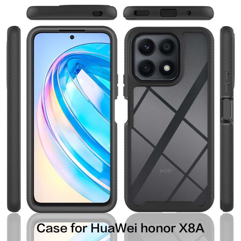 JP Defense360 case, Honor X8a, black