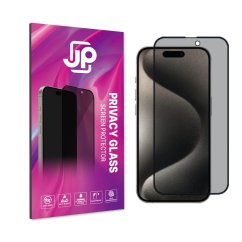 JP Privacy Tempered Glass, iPhone 16 Pro Max, Black