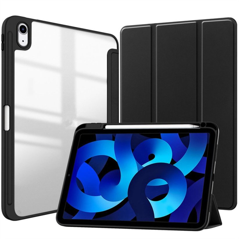 JP Smart case Pen Elegant pouzdro na tablet, iPad Pro 11 2018 / 2020 / 2021 / 2022, iPad Air 4 10.9 2020 / Air 5 10.9 2022 / Air 11 2024, černé