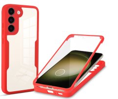 JP Defense colorful obal, Samsung Galaxy S25, červený