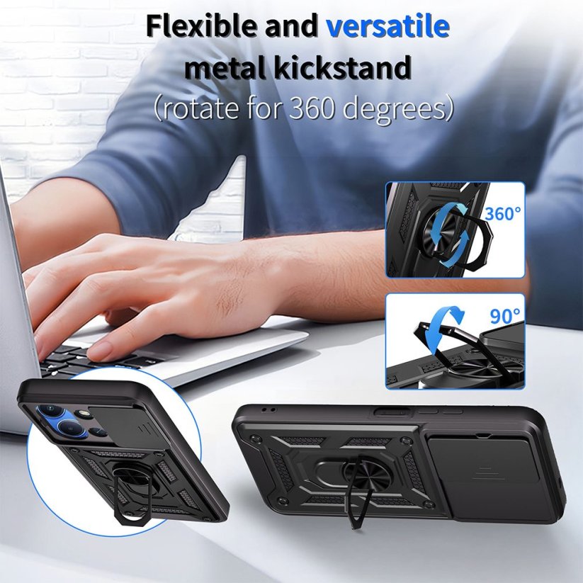 JP CamShield 2, Xiaomi Redmi 15C, černý