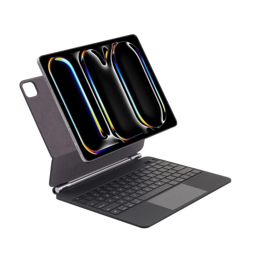 JP Magnetic Keyboard MK01 pouzdro na tablet s displejem, iPad Pro 13 2024 / 2025, černé