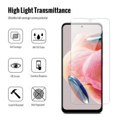 JP Combo Pack, Set of 2 Tempered Glass and 2 Camera Glass, Xiaomi Redmi Note 12 4G
