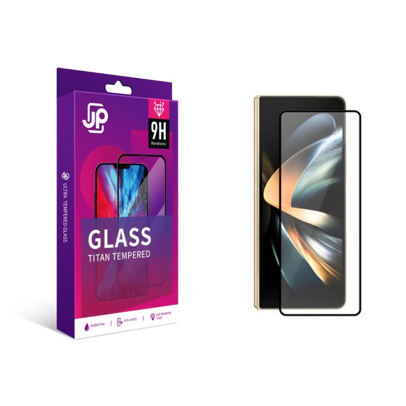 JP Titan extra odolné tvrzené sklo, Samsung Galaxy Z Fold 5, černé