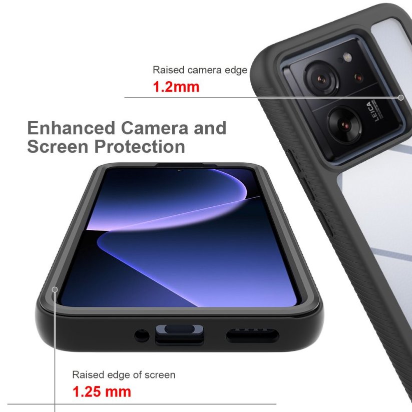 JP Defense360 obal, Xiaomi 13T / 13T Pro, černý