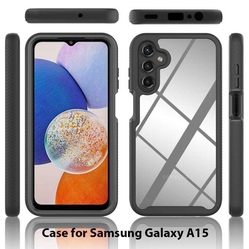 JP Defense360 obal, Samsung Galaxy A15, černý