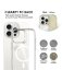 JP MagFit MagSafe obal s 3M SGS certifikátem, iPhone 16 Pro, průhledný