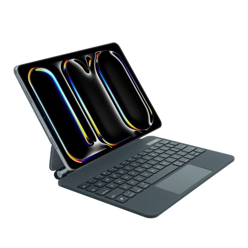 JP Magnetic Keyboard MK01 pouzdro na tablet s displejem, iPad Pro 11 2024 / 2025, černé