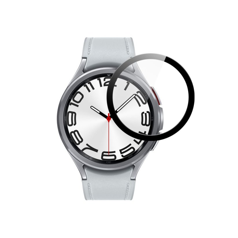 JP Watch Glass Hybrid, Samsung Galaxy Watch 6 (44 mm), Black