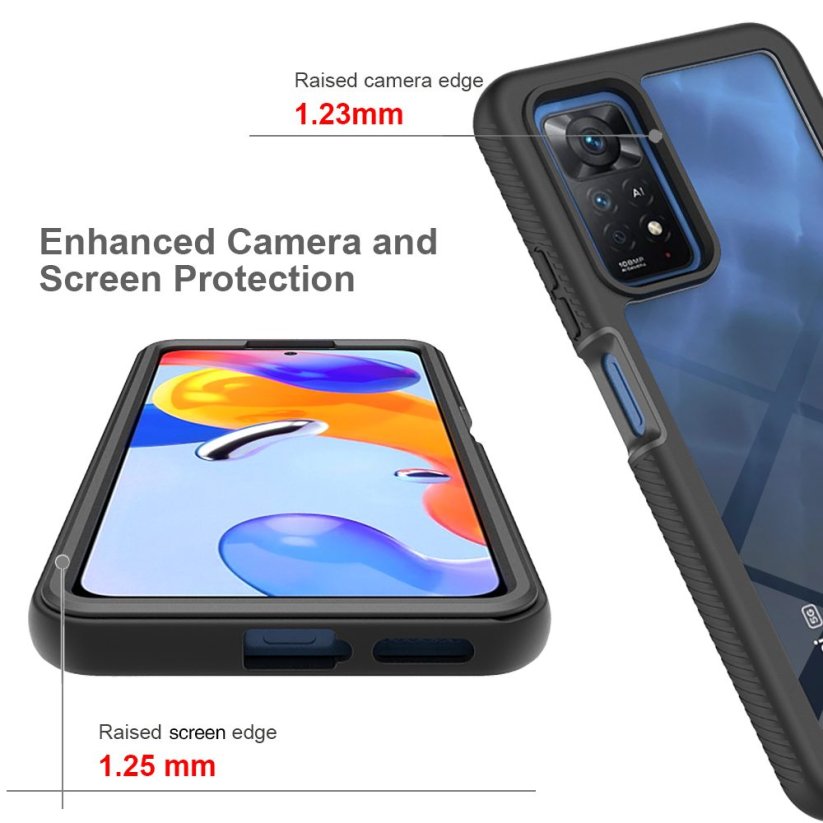 JP Defense360 case, Xiaomi Redmi Note 11 Pro, black