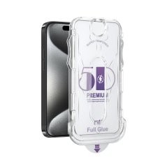 JP DustFree 5D Tempered Glass, iPhone 15 Pro Max