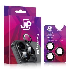 JP Camring Fit, sklíčko pro čočku fotoaparátu, iPhone 14 Pro / 14 Pro Max, černé