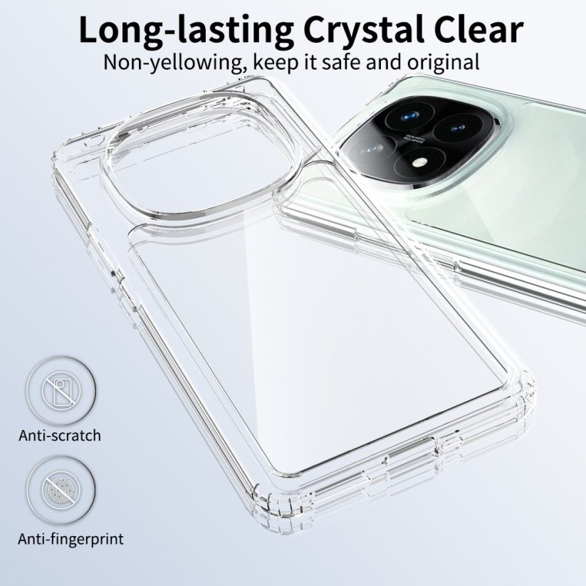JP Průhledný obal, Xiaomi Redmi Note 14 Pro Plus 5G