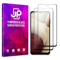 JP 2x 3D Tempered Glass, Samsung Galaxy A12, black