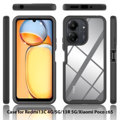 JP Defense360 case, Xiaomi Redmi 13C, black