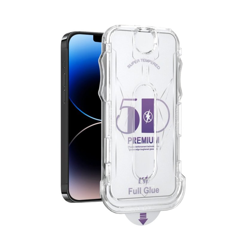 JP DustFree 5D Tvrzené sklo, iPhone 13 / 13 Pro / 14 / 16e / 17e